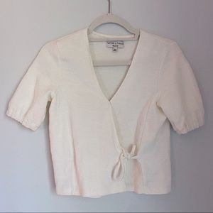 Madewell wrap top